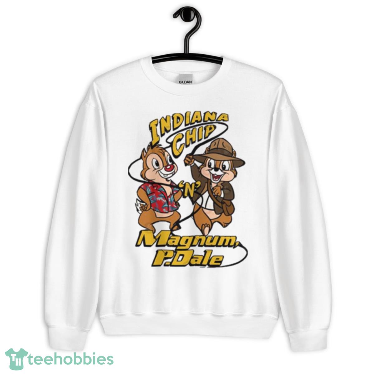 Indiana Chip ‘n’ Magnum Pdale Design Shirt - Unisex Heavy Blend Crewneck Sweatshirt