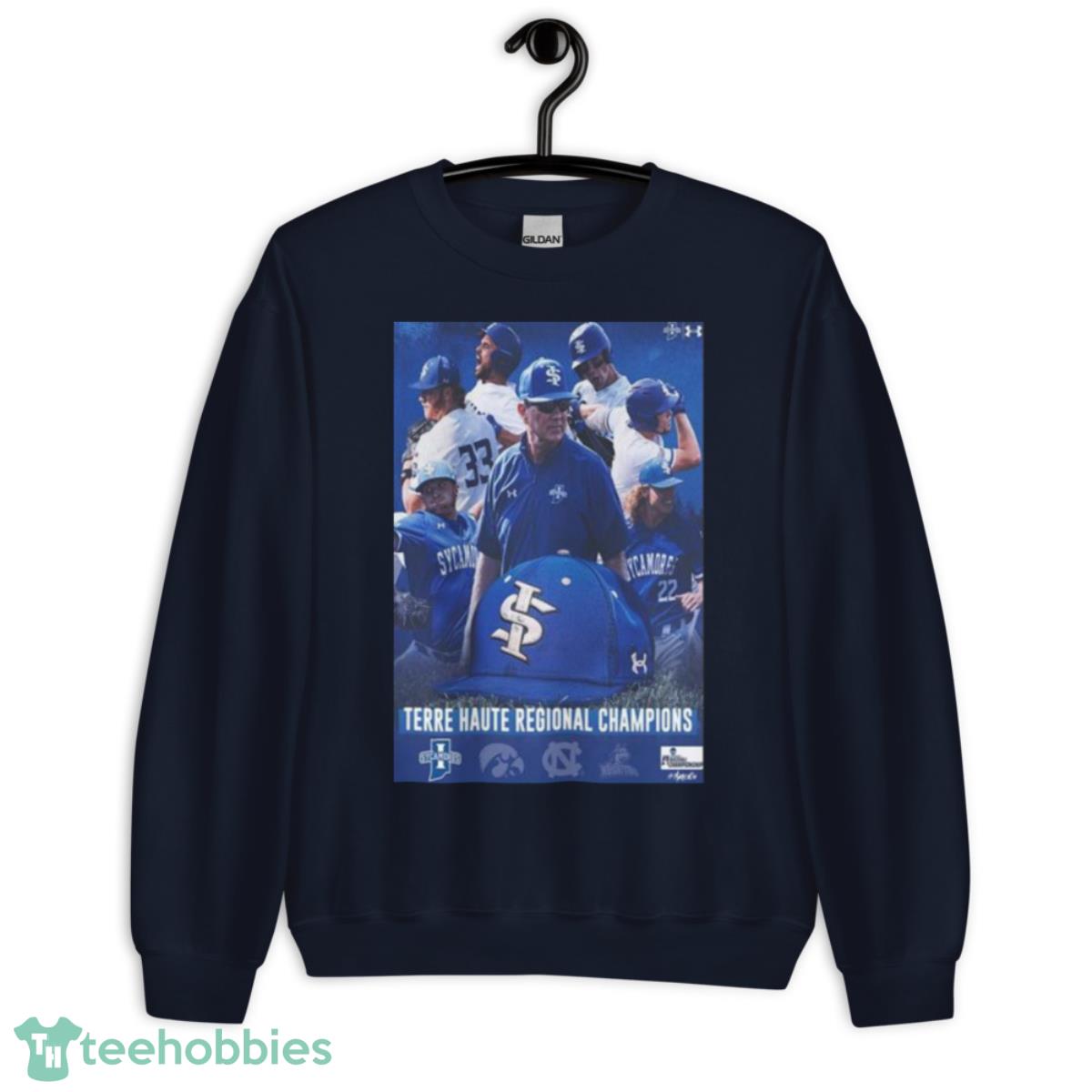 Indiana State Baseball Terre Haute Regional Champions Shirt - Unisex Crewneck Sweatshirt-1