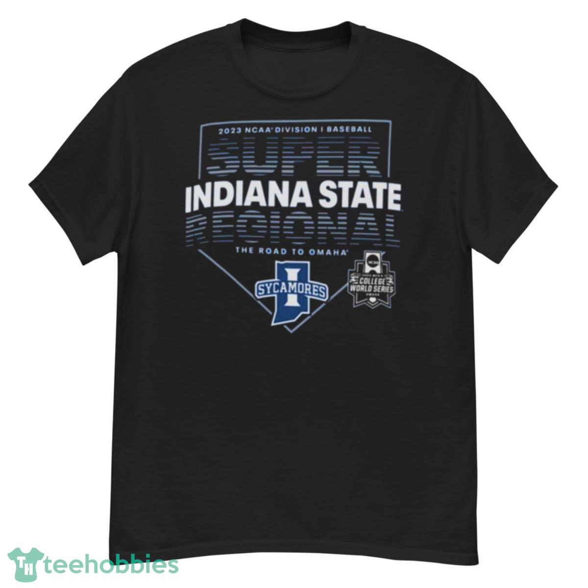 Indiana State Sycamores 2023 NCAA Division I Baseball Super Regional Fort Worth TX Shirt - G500 Men’s Classic T-Shirt