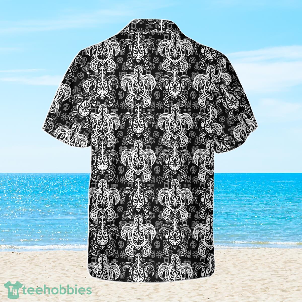 Indigenous Tribal Polynesian Style Sea Turtle Hawaiian Shirt Best Gift For Men And Women Product Photo 1