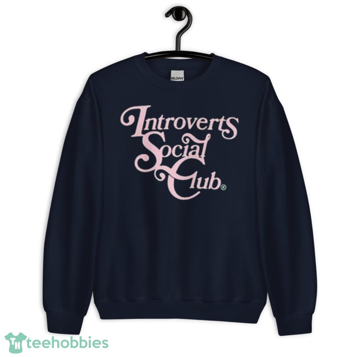 Introverts Social Club 2023 Shirt - Unisex Crewneck Sweatshirt-1
