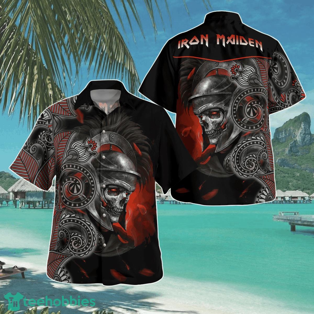 Iron Maiden Tribal Hawaii Shirt Aloha Shirt For Men Women