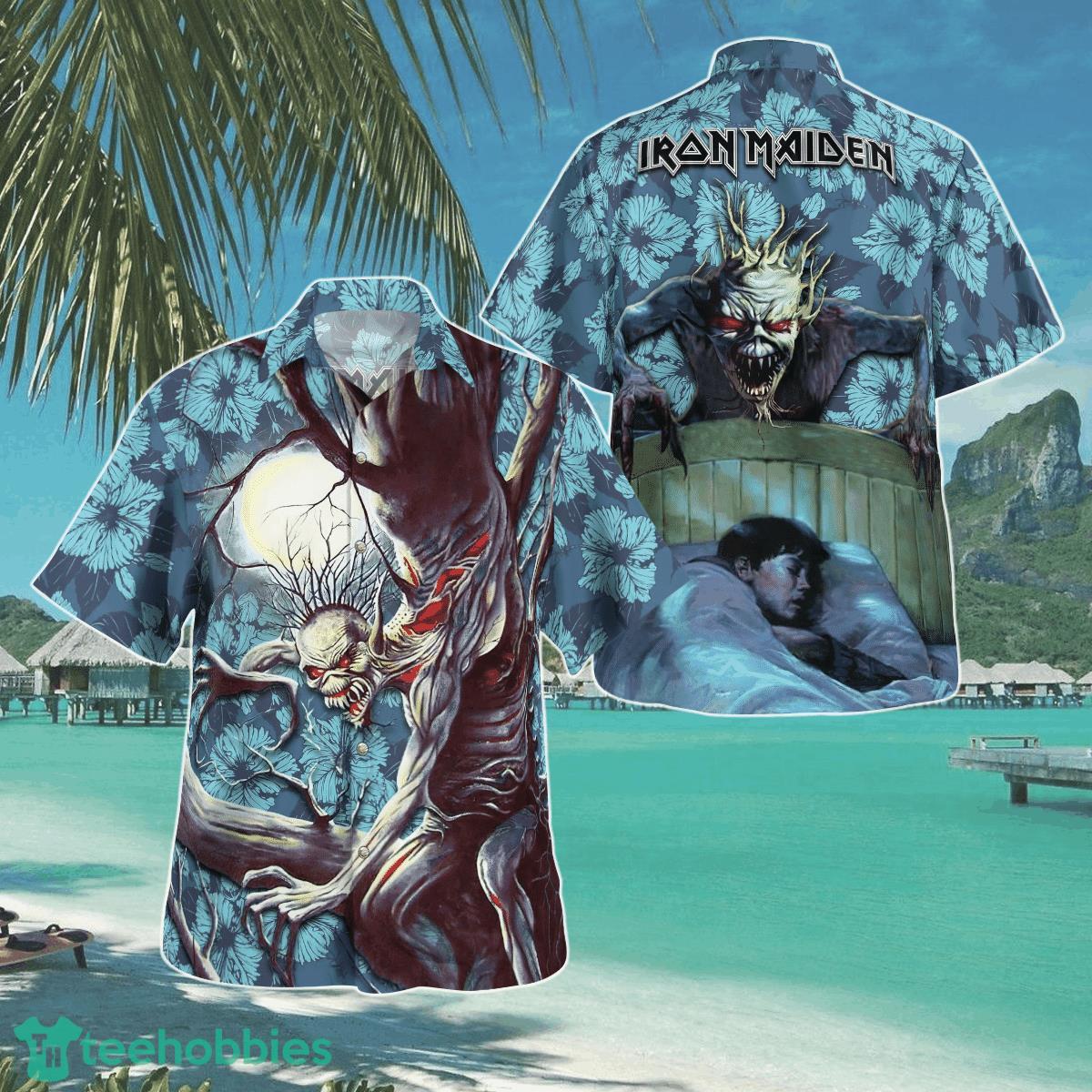 Iron Maiden Fear Of The Dark 1992 Hawaiian Shirt Aloha Shirt For Men Women Product Photo 1 Iron Maiden Fear Of The Dark 1992 Hawaiian Shirt Aloha Shirt For Men Women Product Photo 1