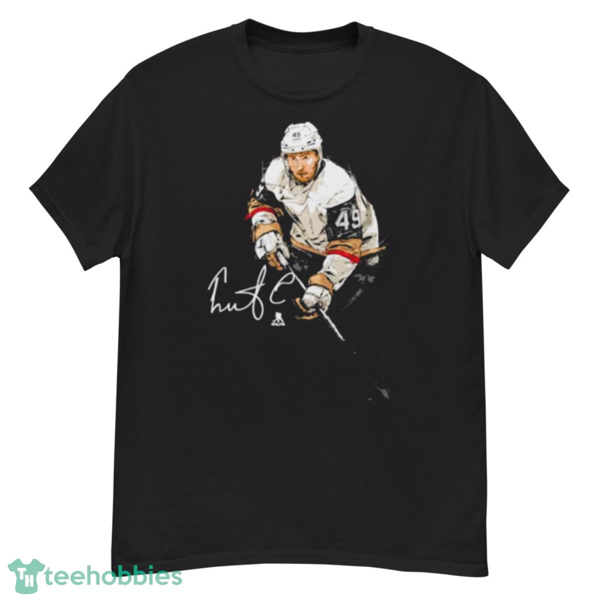 Ivan Barbashev Vegas Hockey Signature Illustration Shirt - G500 Men’s Classic T-Shirt