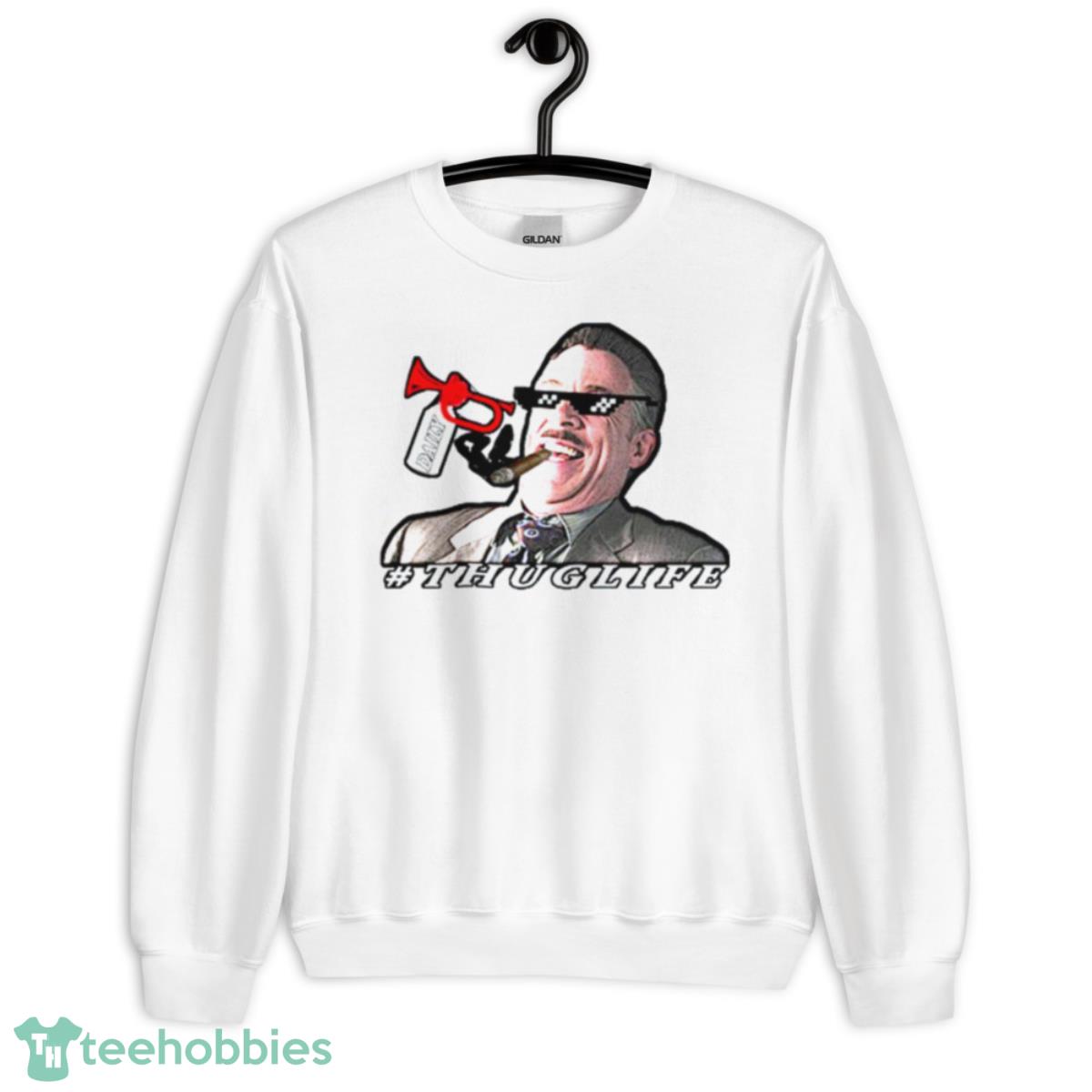 J Jonah Jameson Thug Life The Daily Bugle Spiderman Shirt - Unisex Heavy Blend Crewneck Sweatshirt