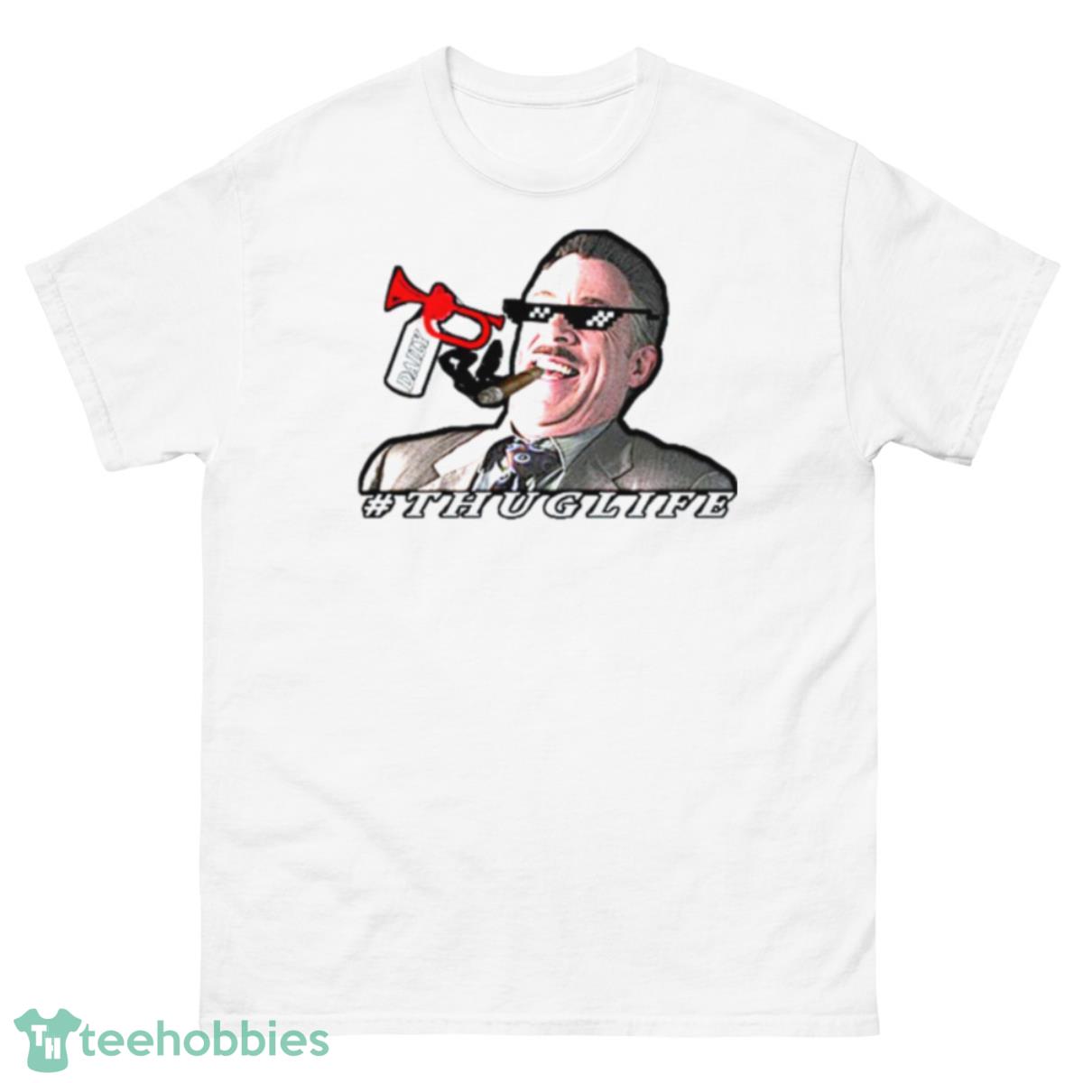 J Jonah Jameson Thug Life The Daily Bugle Spiderman Shirt - 500 Men’s Classic Tee Gildan