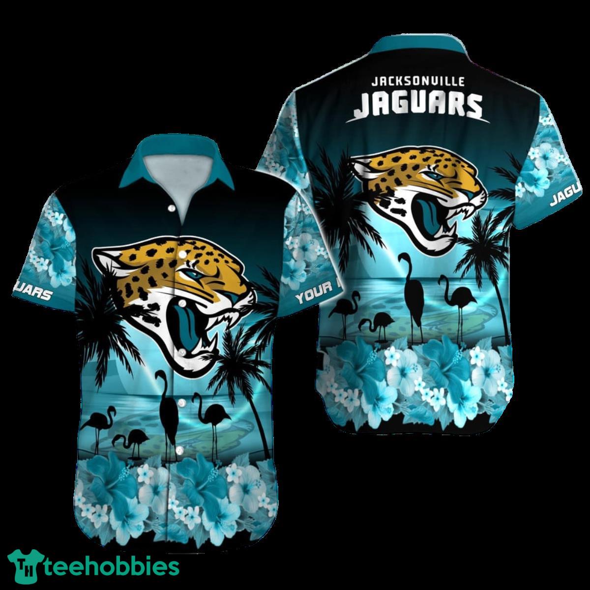 Jacksonville Jaguars NFL Football Custom Name Hawaiian Shirt For Men Women Special Gift For Fans Product Photo 1