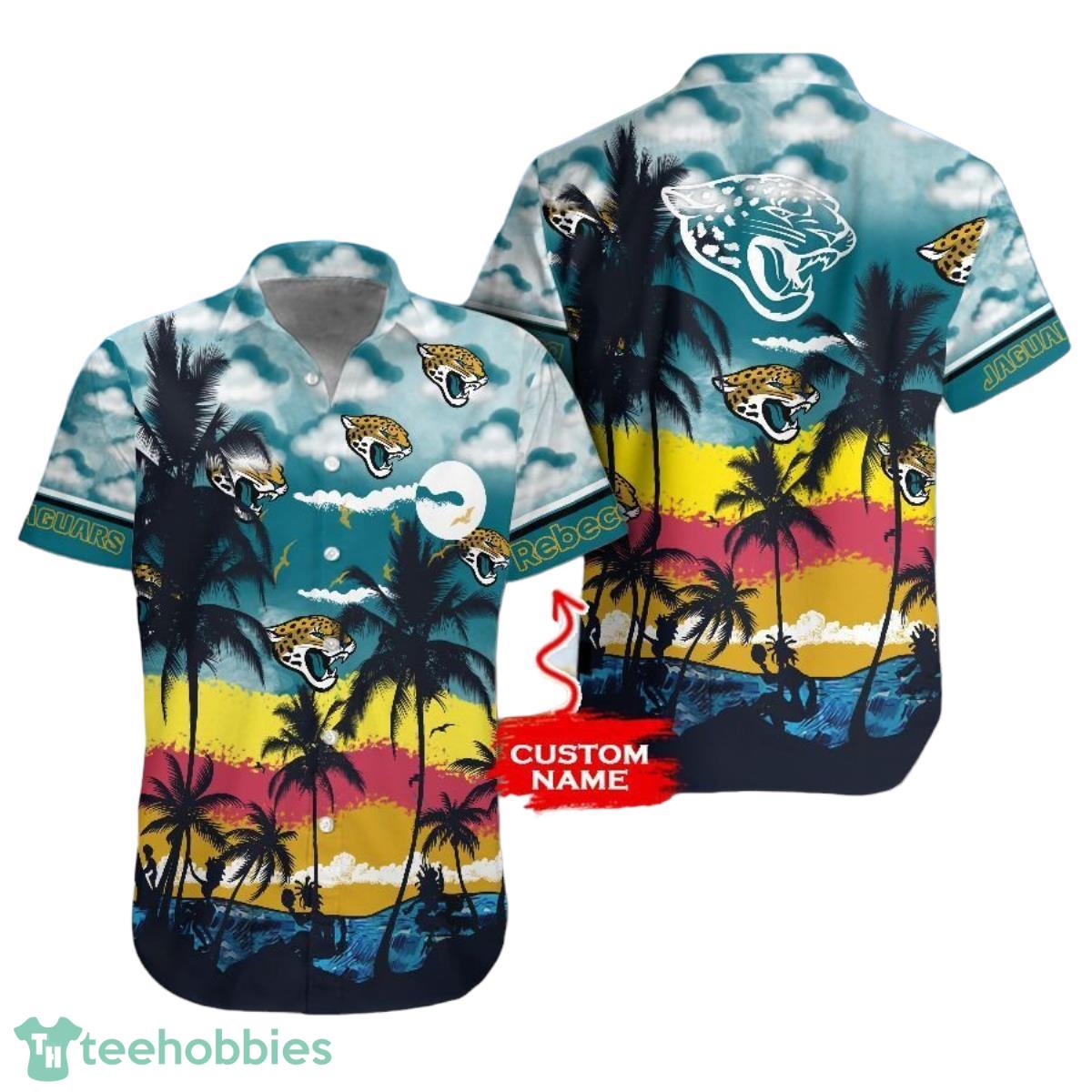 Jacksonville Jaguars Nfl Gift For Fan Personalized Hawaiian Shirt For Men Women Product Photo 1