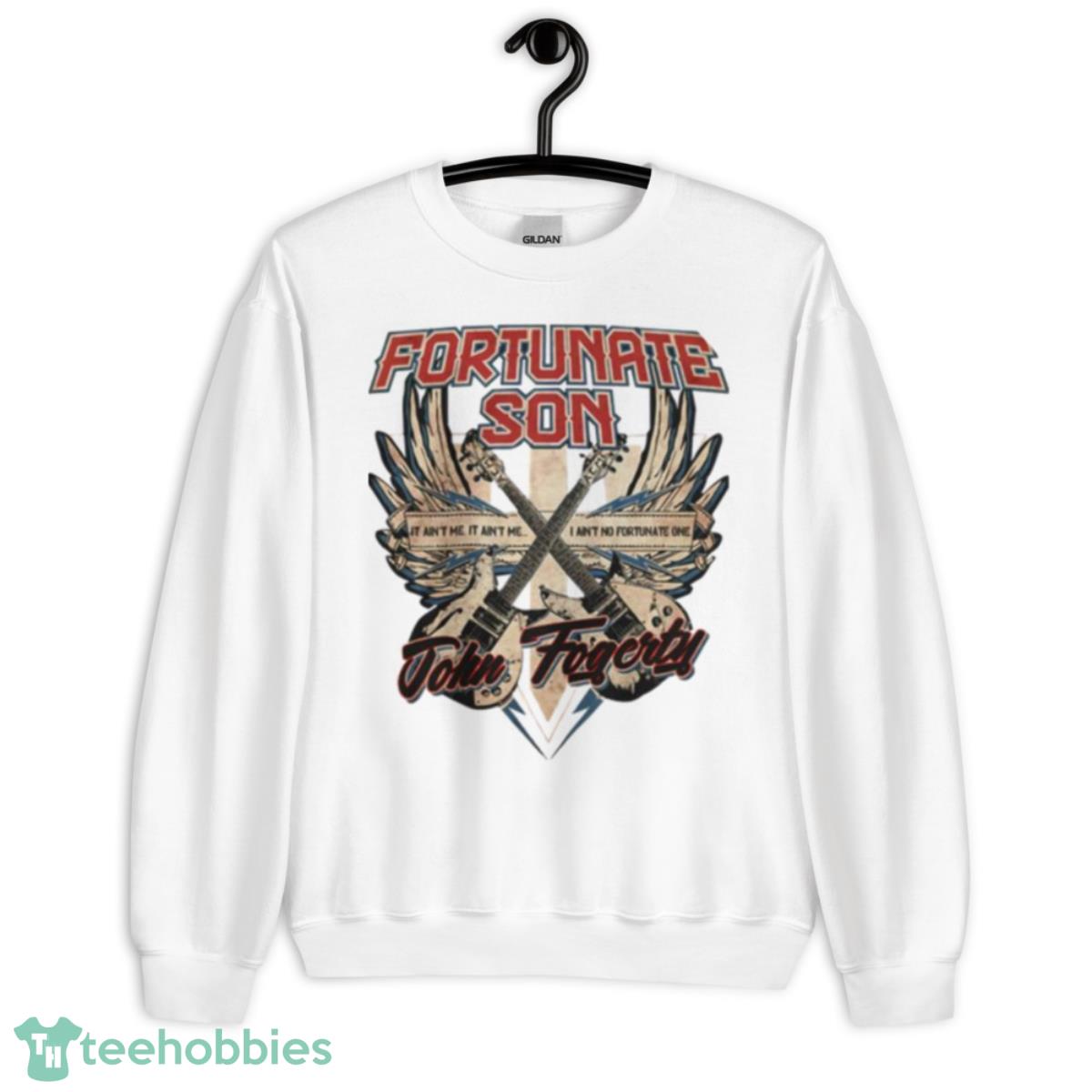 John Fogerty Fortunate Son Fitted Jersey Creedence Clearwater Revival Ccr Rock Music Shirt - Unisex Heavy Blend Crewneck Sweatshirt