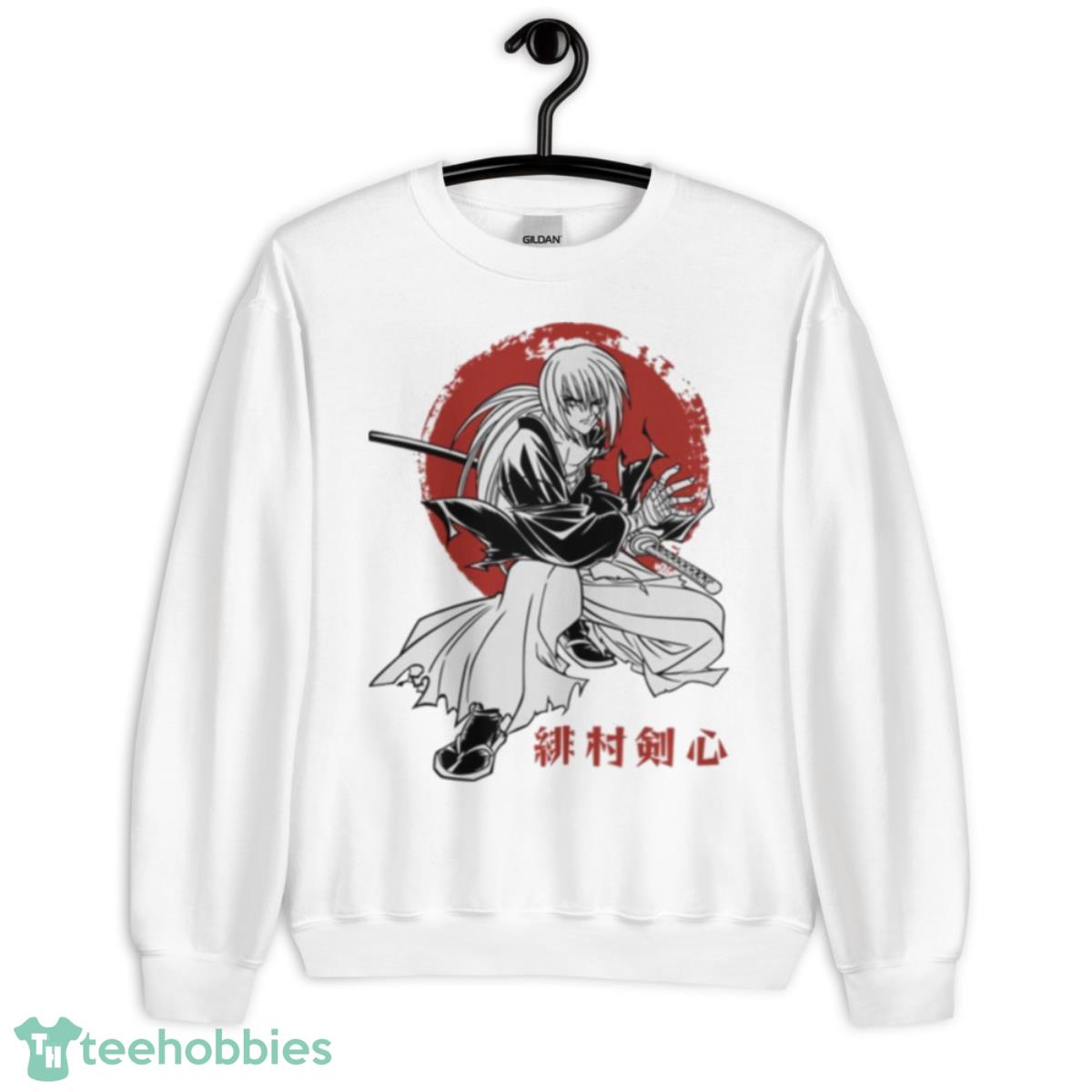 Kanji Rurouni Kenshin Samurai X Anime Art shirt - Unisex Heavy Blend Crewneck Sweatshirt