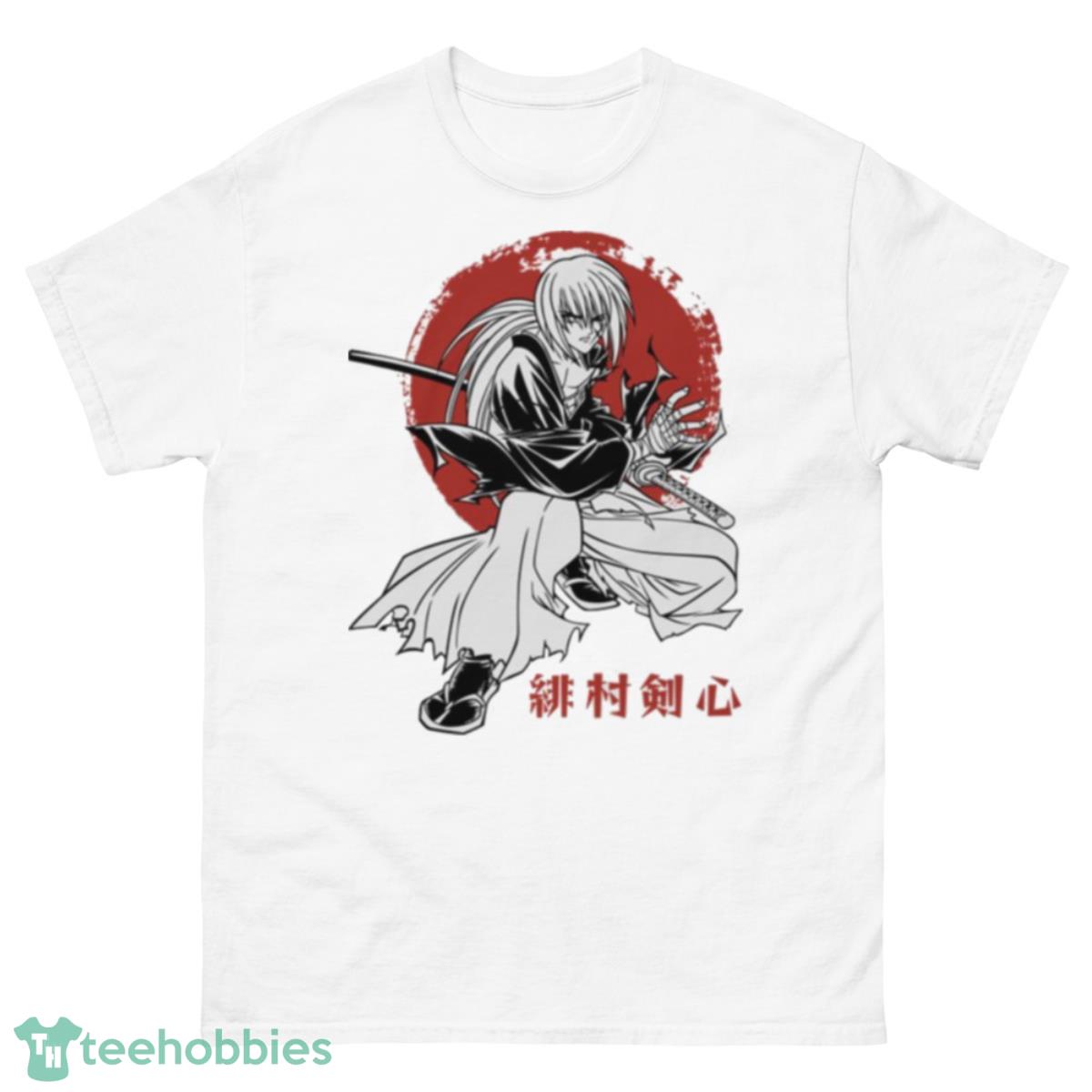 Kanji Rurouni Kenshin Samurai X Anime Art shirt - 500 Men’s Classic Tee Gildan