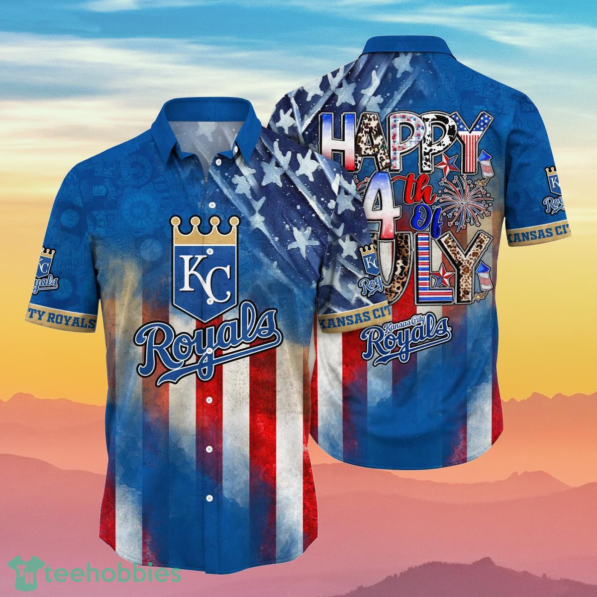 Kansas City Royals MLB Tropical Coconut Tree Sunset Design Hawaiian Shirt -  Bring Your Ideas, Thoughts And Imaginations Into Reality Today