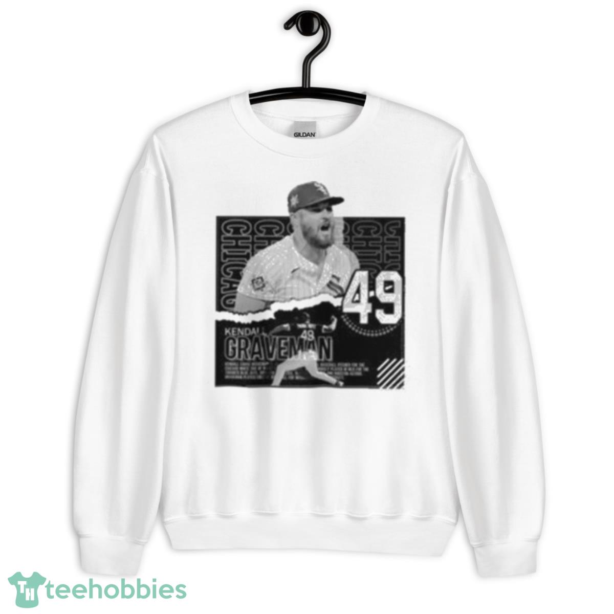 Kendall Graveman 49 Chicago White Sox Baseball Poster 2023 T Shirt - Unisex Heavy Blend Crewneck Sweatshirt