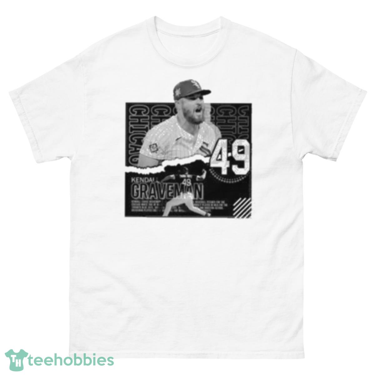 Kendall Graveman 49 Chicago White Sox Baseball Poster 2023 T Shirt - 500 Men’s Classic Tee Gildan