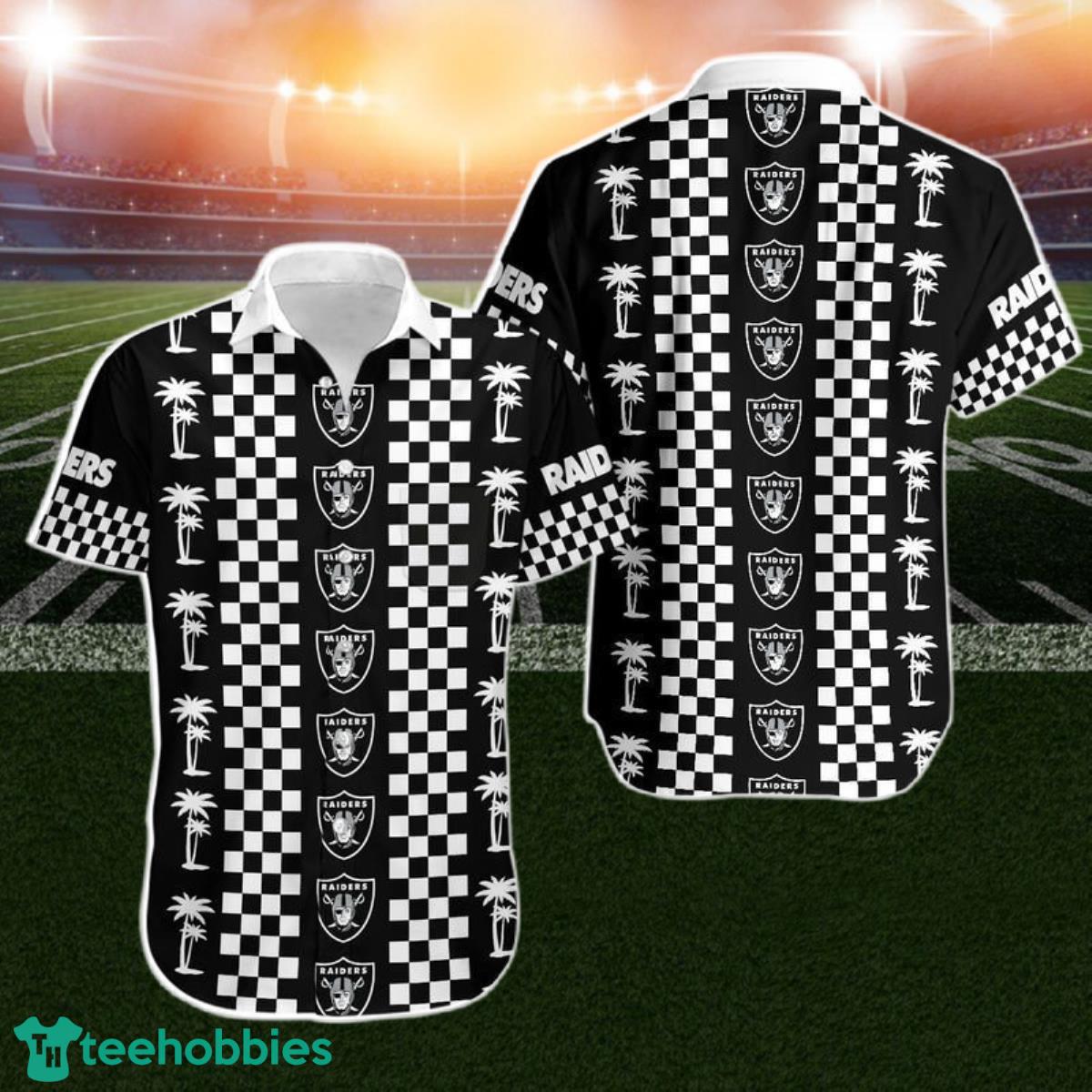 Las Vegas Raiders Coconut Trees Hawaii Shirt For Men Women Product Photo 1
