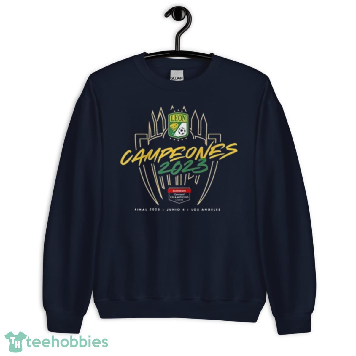 Leon Concacaf Champions League 2023 Winner Shirt - Unisex Crewneck Sweatshirt-1