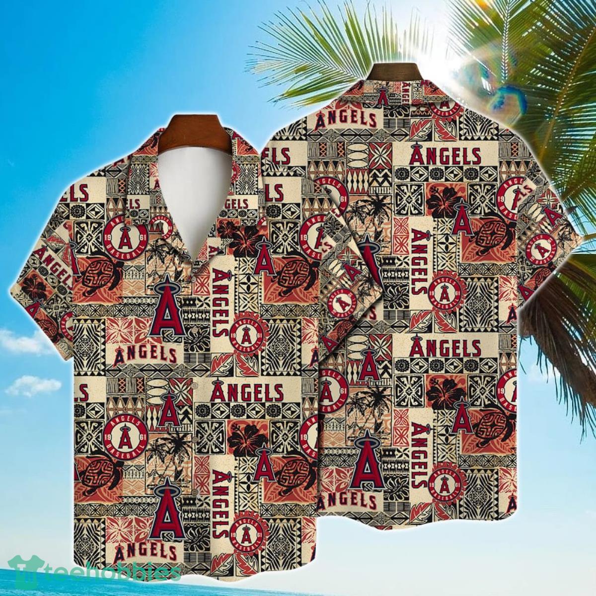 Los Angeles Angels Major League Baseball 2023 Hawaiian Shirt Product Photo 1