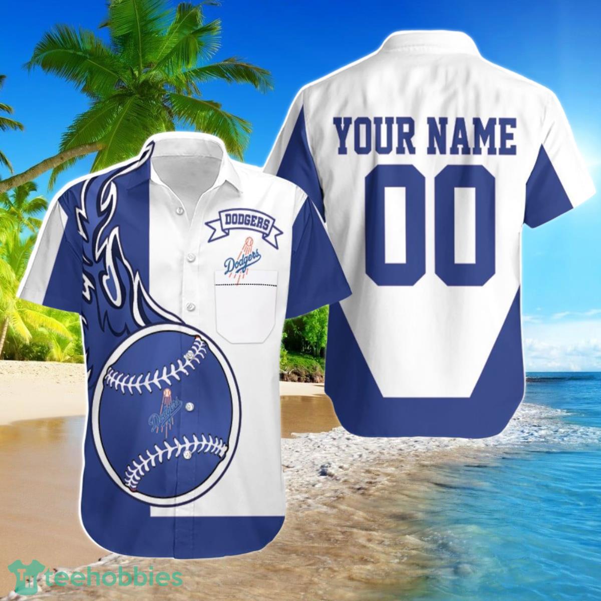 Los Angeles Dodgers 3D Personalized Hawaiian Shirt For Men Women Product Photo 1