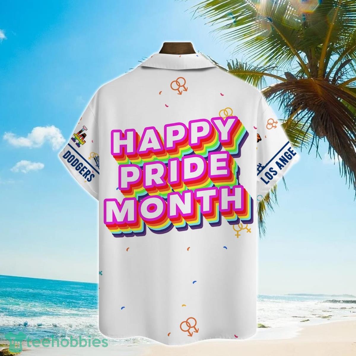 Los Angeles Dodgers MLB Happy Pride Month Hawaiian Shirt