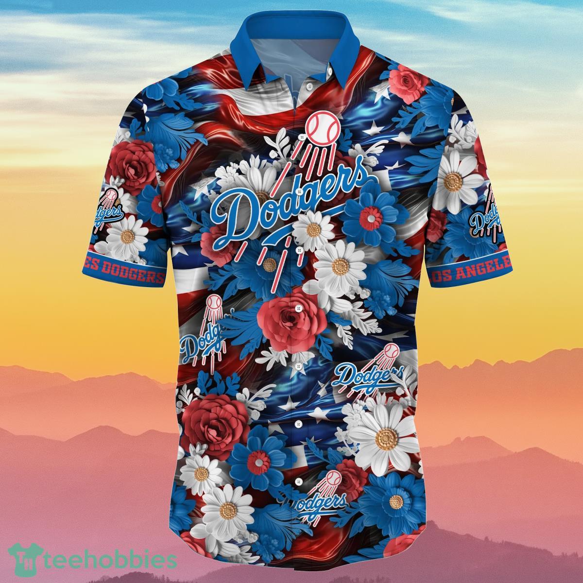 Los Angeles Dodgers MLB Hawaiian Shirt 4th Of July Independence Day Special Gift For Men And Women Fans Product Photo 2
