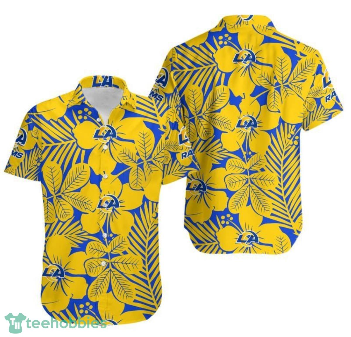 Los Angeles Rams Flower Hawaii Shirt For Men Women Product Photo 1