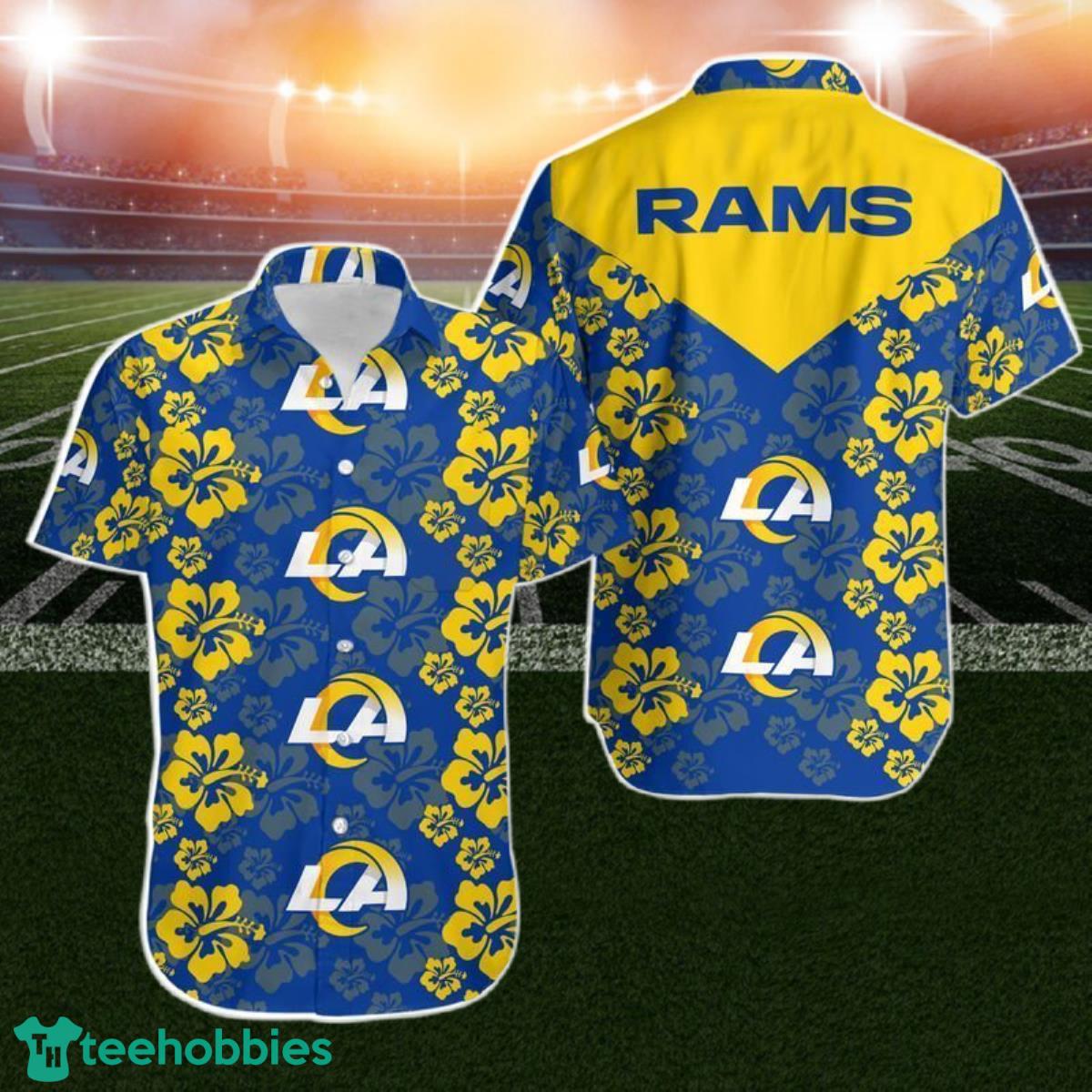 Los Angeles Rams Flowers Hawaii Shirt For Men Women Product Photo 1