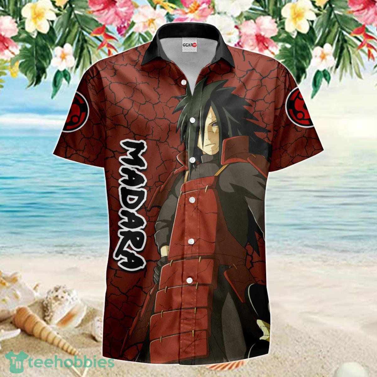 Madara Uchiha Hawaiian Shirt Anime Merch Clothes Impressive Gift For Men Women Product Photo 2