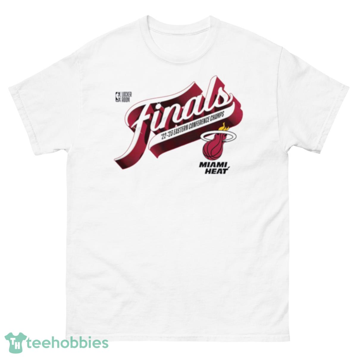 Miami Heat Fanatics Branded 2023 Eastern Conference Champions Locker Room Big & Tall T Shirt - 500 Men’s Classic Tee Gildan