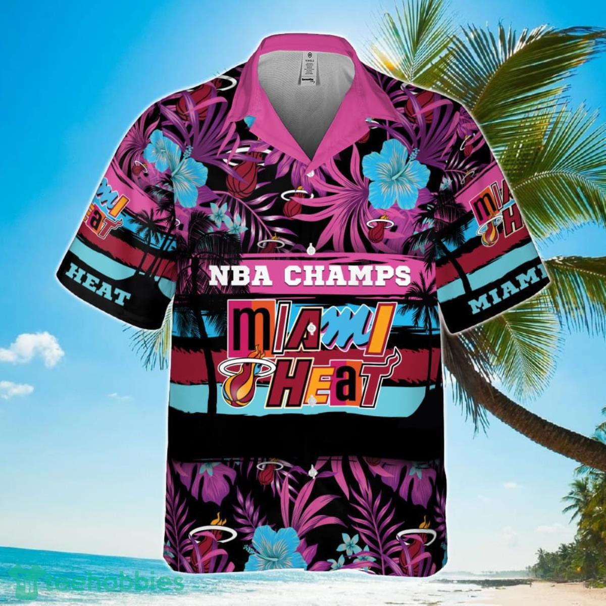 Miami Heat National Basketball Association Hawaiian Shirt For Fans Product Photo 2