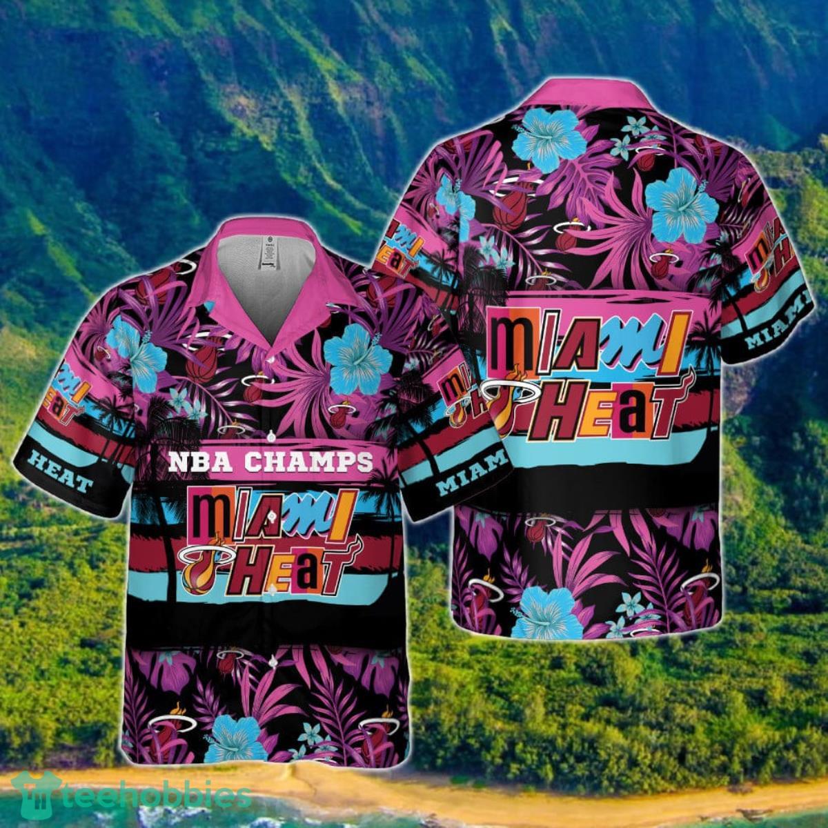 Miami Heat National Basketball Association Hawaiian Shirt For Fans Product Photo 1