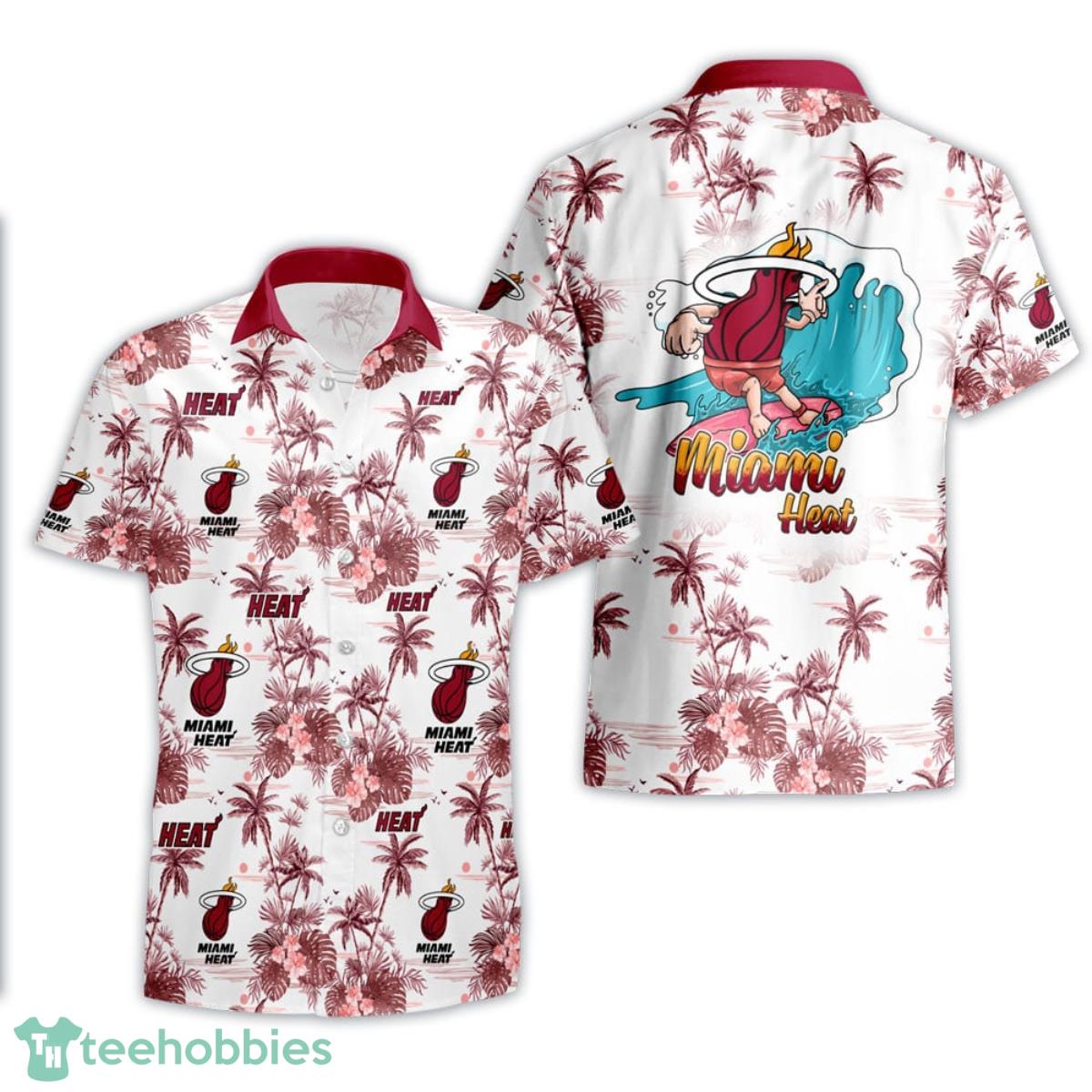 Miami Heat National Basketball Association Hawaiian Shirt For Men Women Product Photo 1