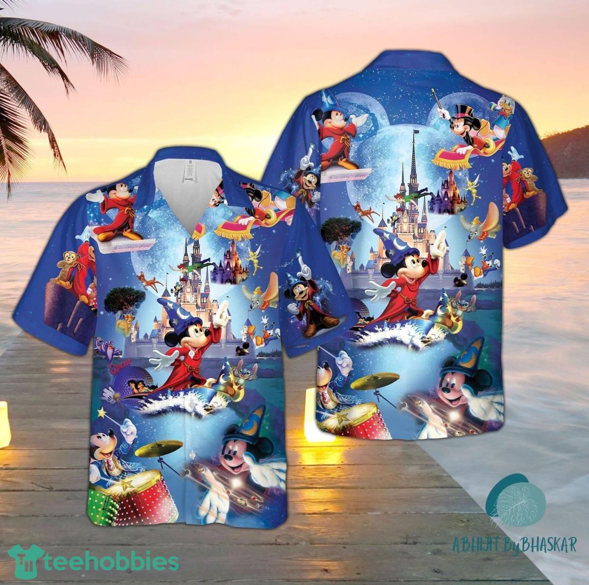 Mickey Mouse Magician Hawaiian Shirt Special Gift For Disney Fans Product Photo 1