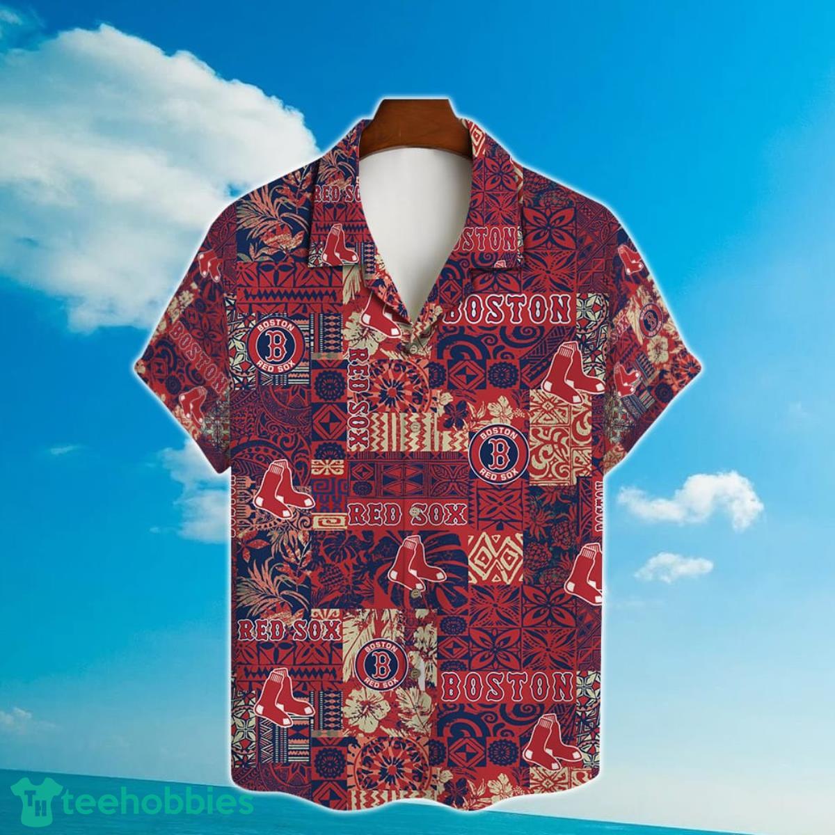 MLB Boston Red Sox Major League Baseball 3D Print Hawaiian Shirt For Real Fans Product Photo 2
