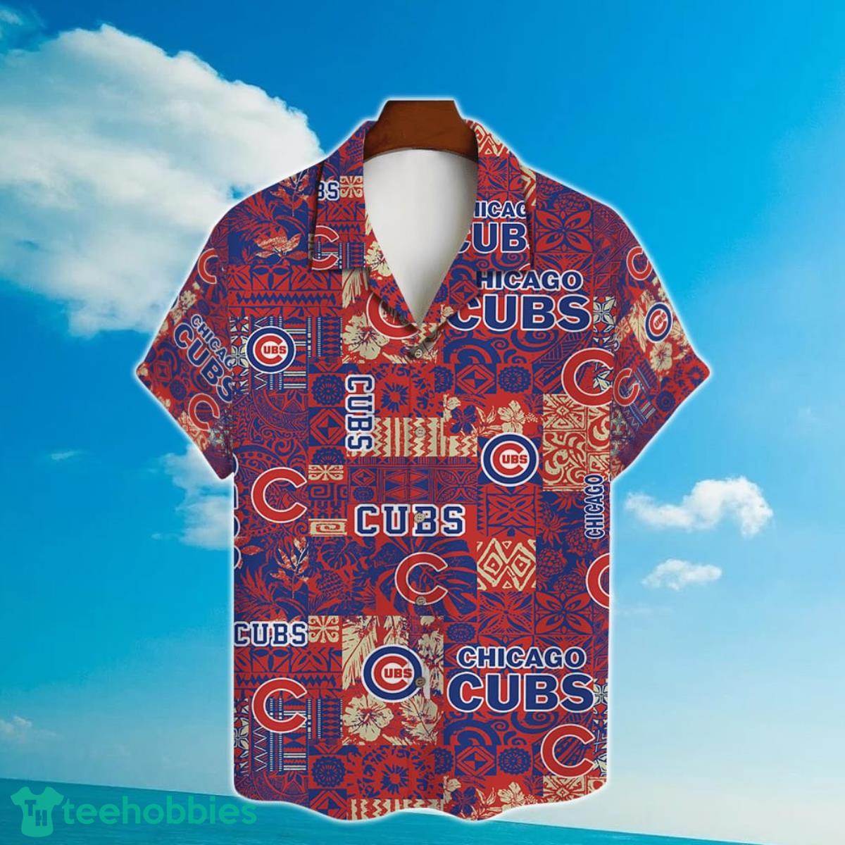 MLB Chicago Cubs Major League Baseball 3D Print Hawaiian Shirt For Real Fans Product Photo 2