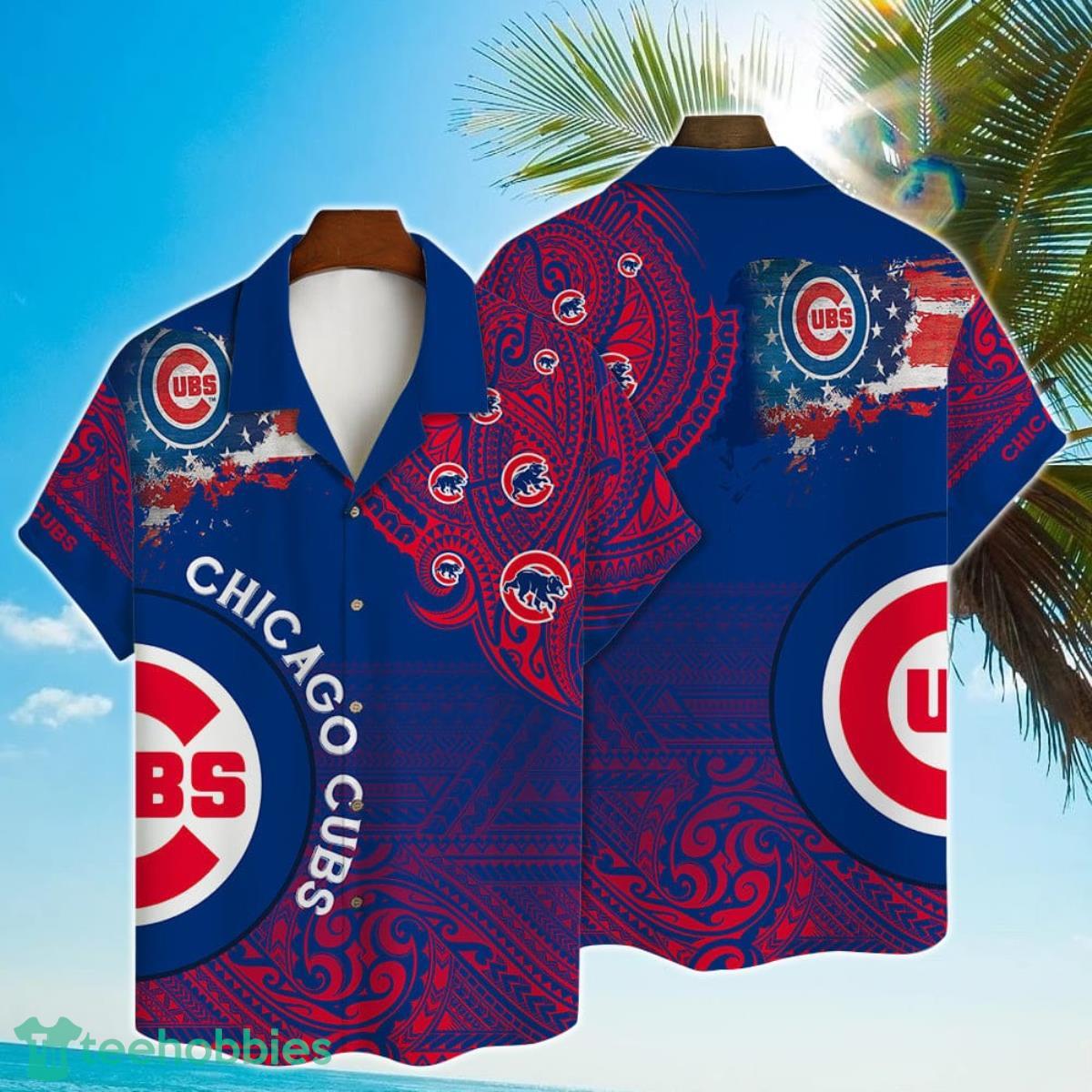 MLB Chicago Cubs Major League Baseball 3D Print Hawaiian Shirt Product Photo 1