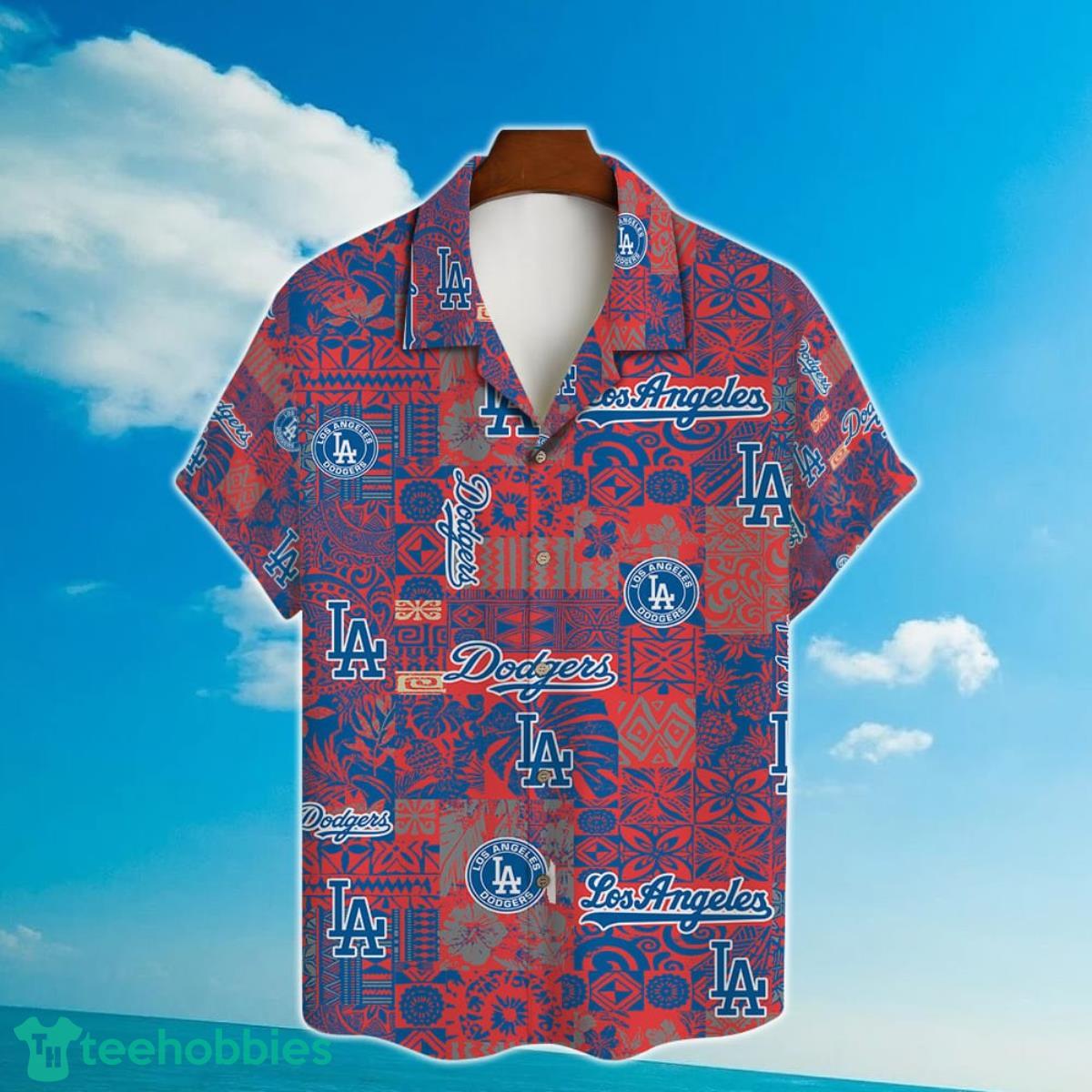 MLB Los Angeles Dodgers Major League Baseball 3D Hawaiian Shirt For Fans Product Photo 2