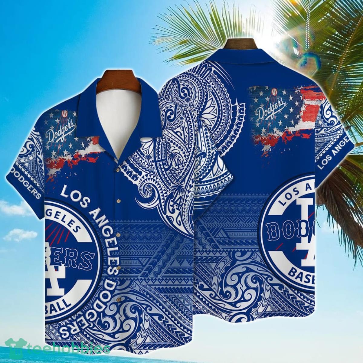 MLB Los Angeles Dodgers Major League Baseball 3D Print Hawaiian Shirt For Men Women Product Photo 1