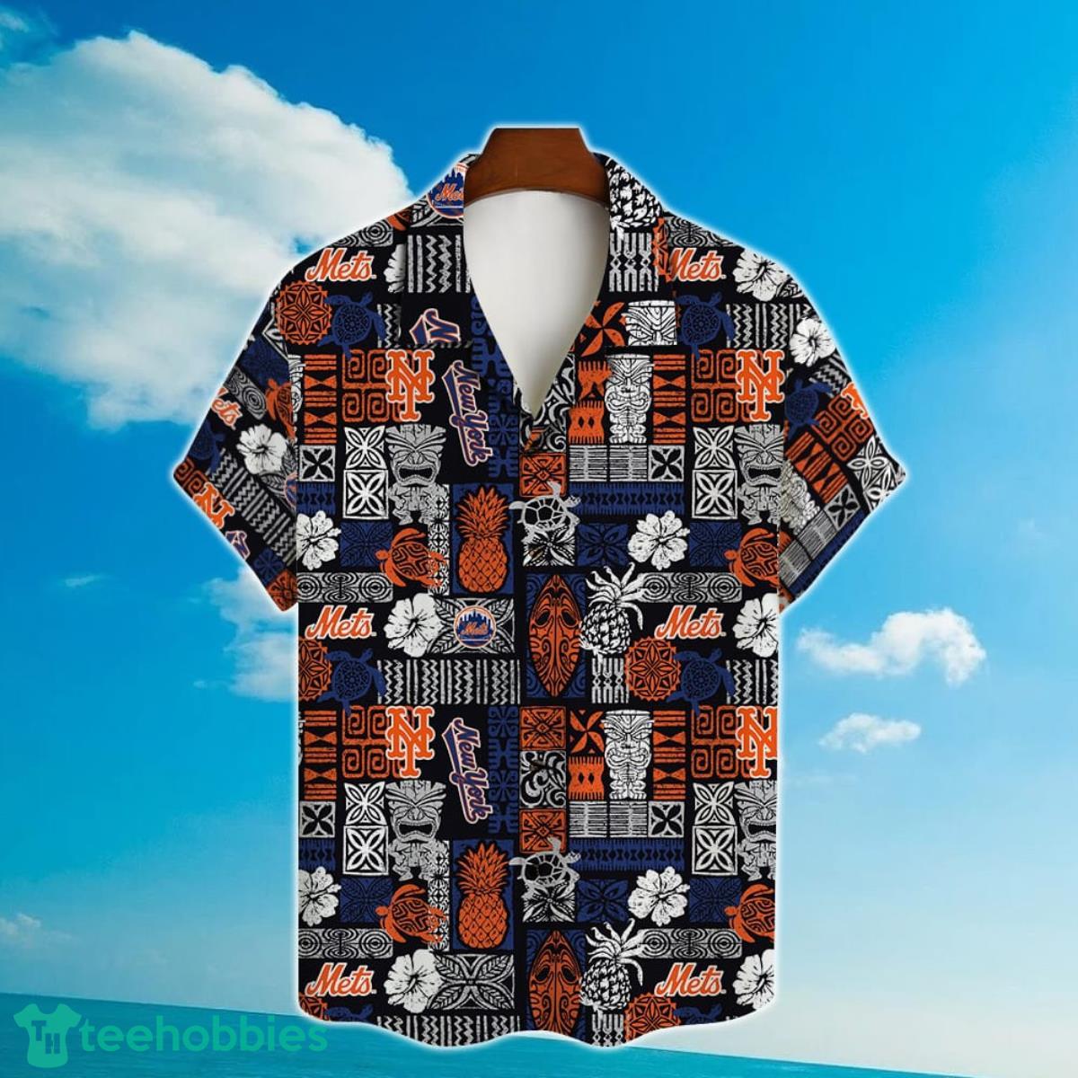 MLB New York Mets Major League Baseball 3D Print Hawaiian Shirt For Men Women Product Photo 2