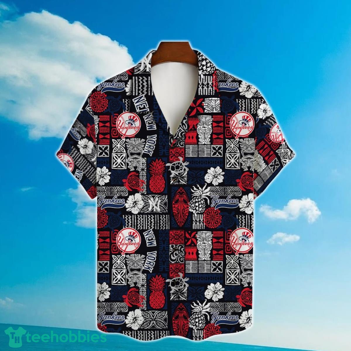 MLB New York Yankees Major League Baseball 3D Print Hawaiian Shirt For True Fans Product Photo 2
