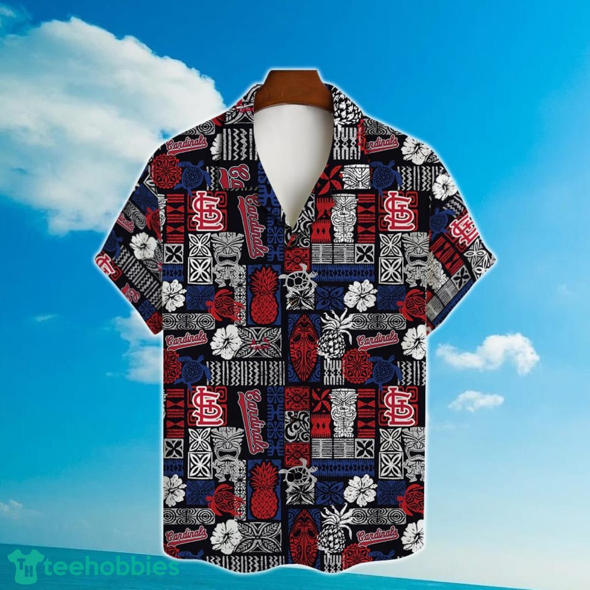 MLB St. Louis Cardinals Major League Baseball 3D Print Hawaiian Shirt For Men Women Product Photo 2