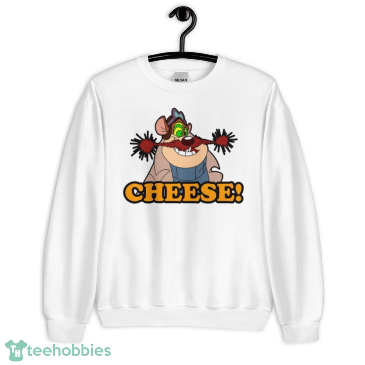Monterey Jack Cheese Attack The Cartoon Chip N Dale Rangers Shirt - Unisex Heavy Blend Crewneck Sweatshirt