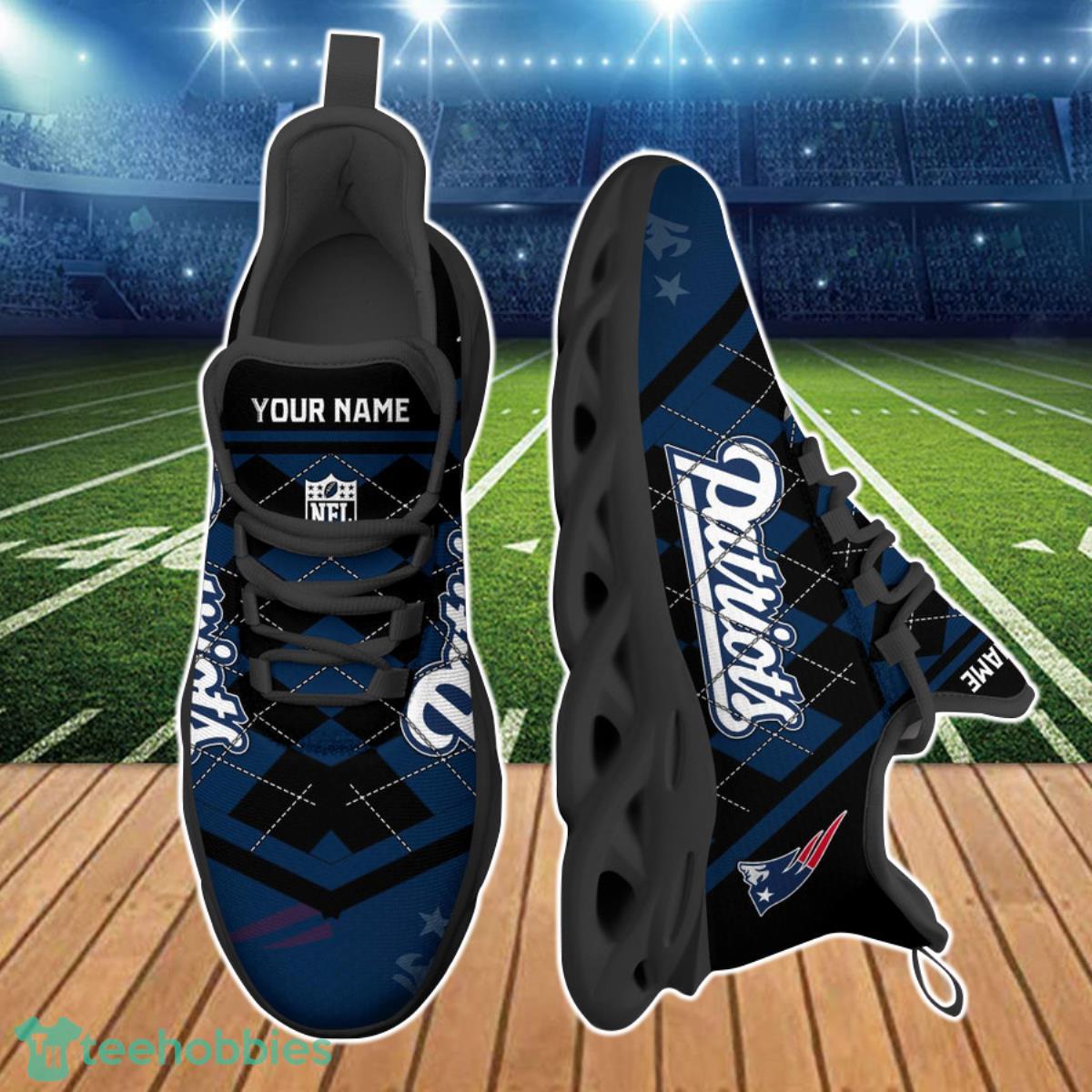 New England Patriots NFL Clunky Max Soul Shoes Custom Name Unique Gift For Men And Women Fans Product Photo 2