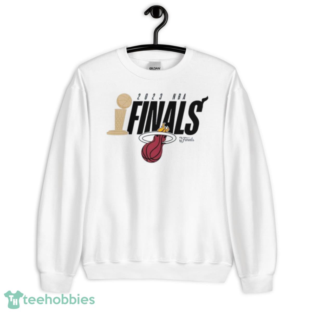 New Miami Heat 2023 NBA Finals Shirt - Unisex Heavy Blend Crewneck Sweatshirt
