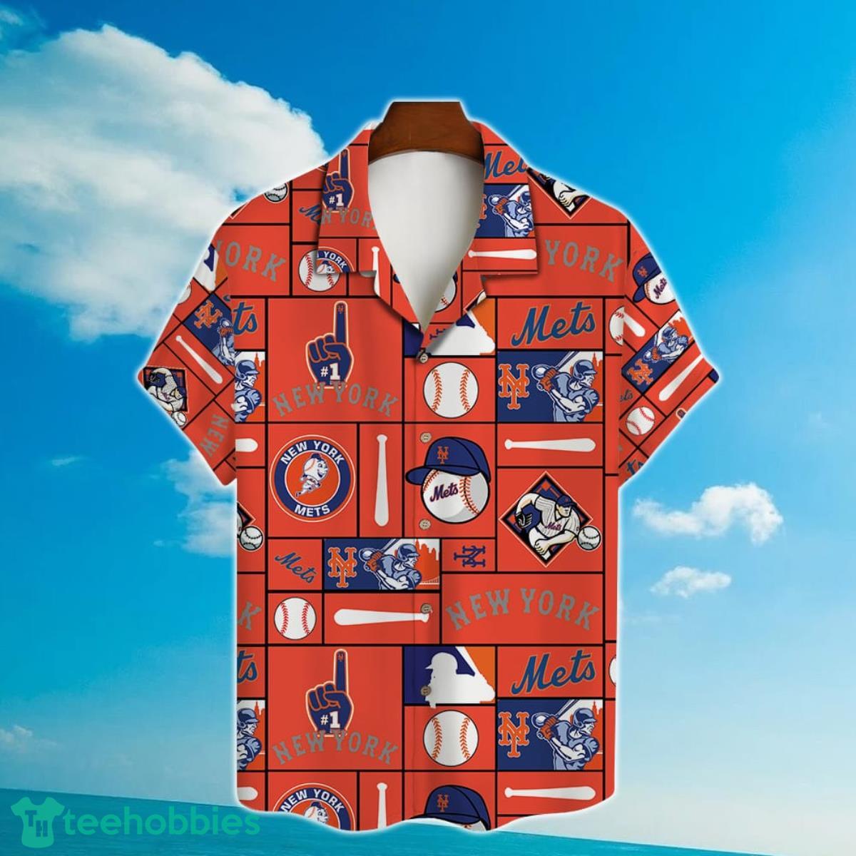 New York Mets Major League Baseball 2023 Hawaiian Shirt Product Photo 2