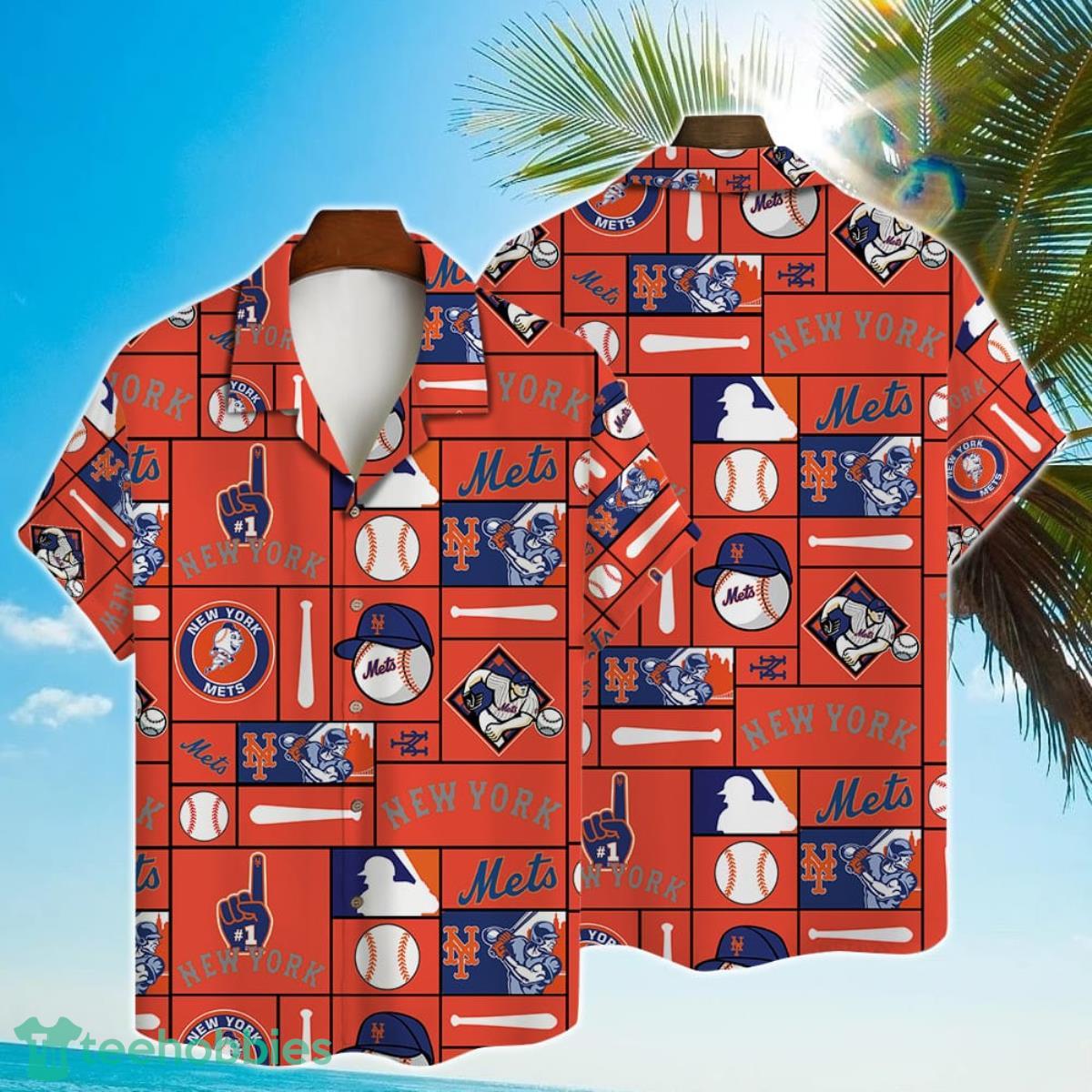 New York Mets Major League Baseball 2023 Hawaiian Shirt Product Photo 1
