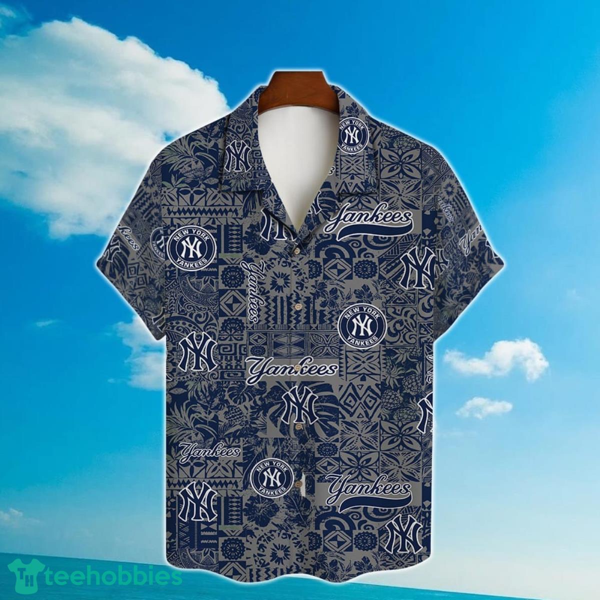 New York Yankees Major League Baseball 3D Print Hawaiian Shirt Best Gift For Fans Product Photo 2