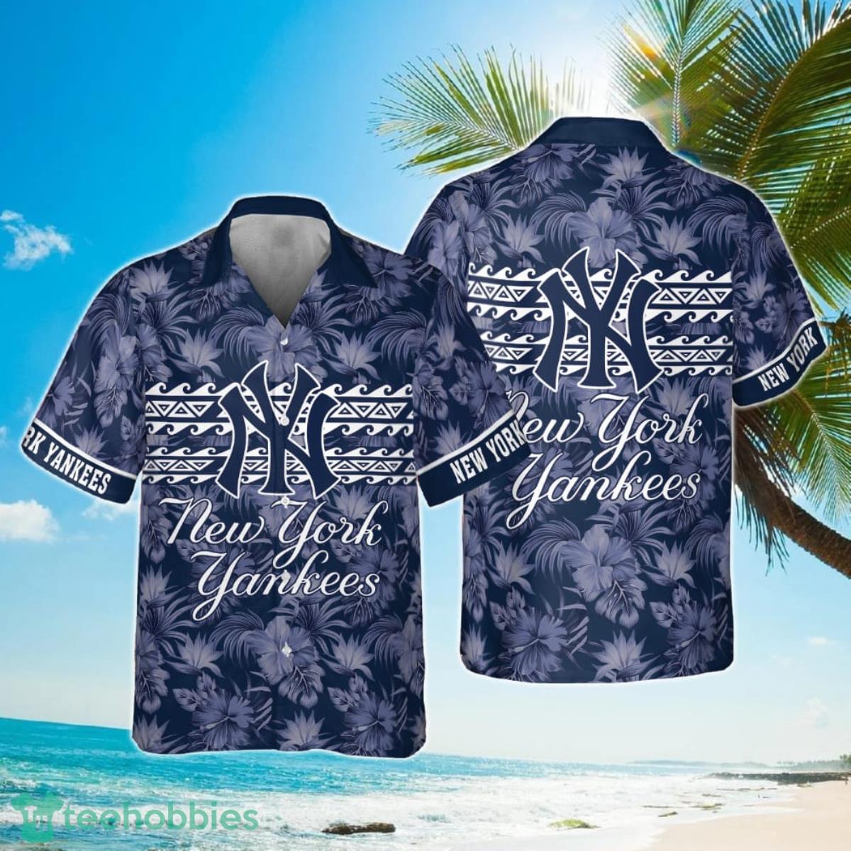 New York Yankees Major League Baseball 3D Print Hawaiian Shirt For Men Women Product Photo 1