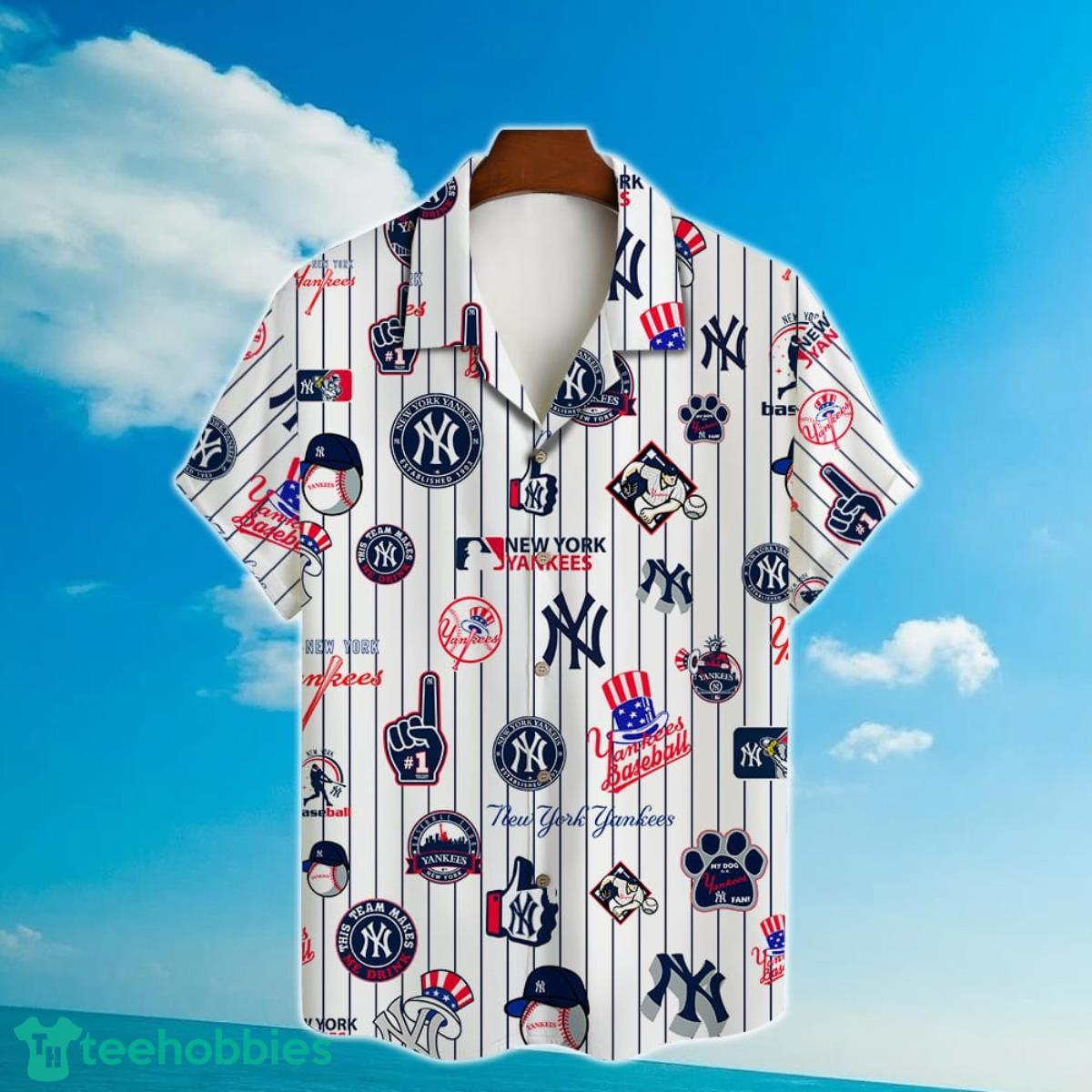 New York Yankees Major League Baseball 3D Print Hawaiian Shirt For Real Fans Product Photo 2