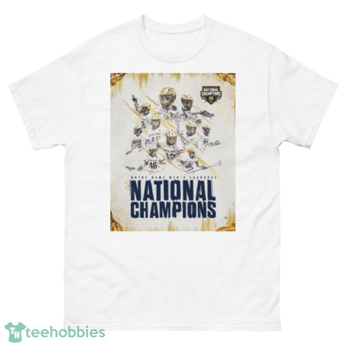 Notre Dame Fighting Irish 2023 National Champions shirt - 500 Men’s Classic Tee Gildan