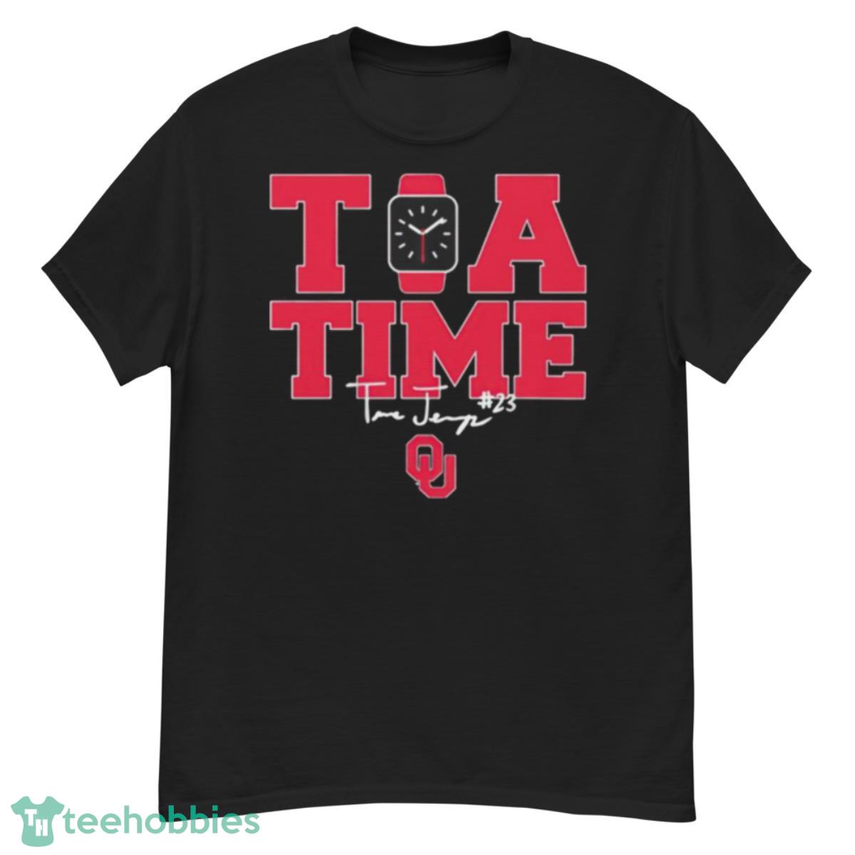 Oklahoma Softball Tiare Jennings Tia Time Shirt - G500 Men’s Classic T-Shirt